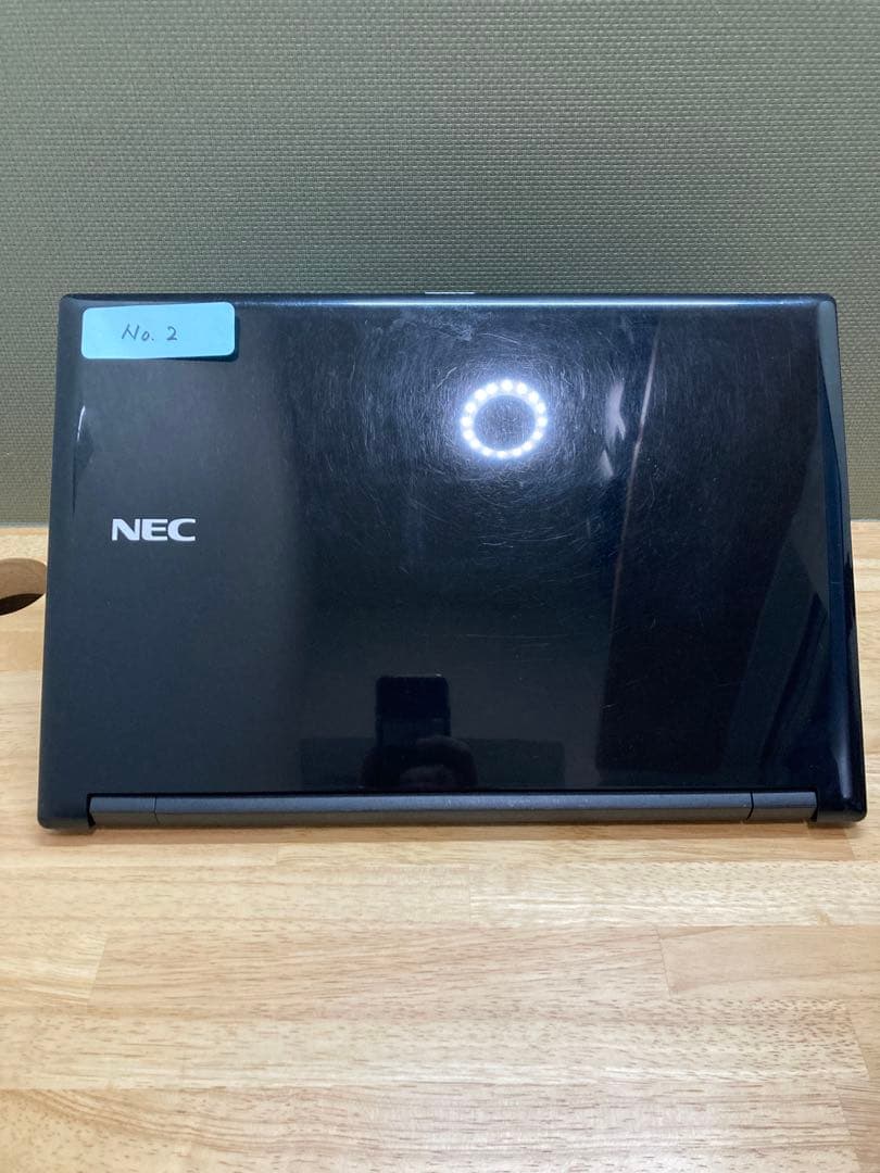 中古ノートパソコン　15.6インチ　NEC製　〔No.2〕