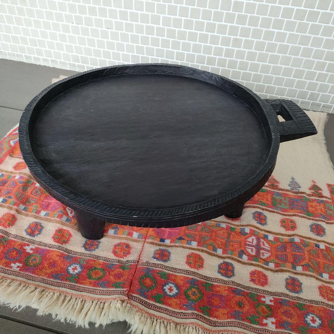 アフリカ　エチオピア　アンティーク　コーヒーテーブル アフリカ 雑貨