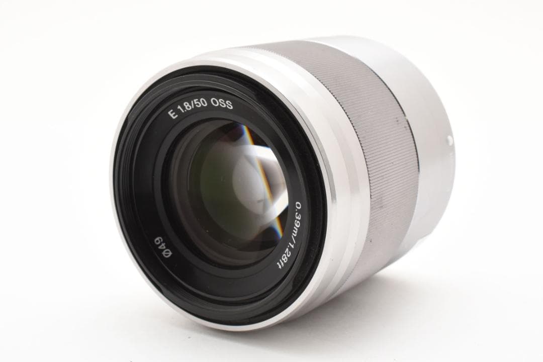 【良品】SONY E 50mm F1.8 OSS シルバー #9419