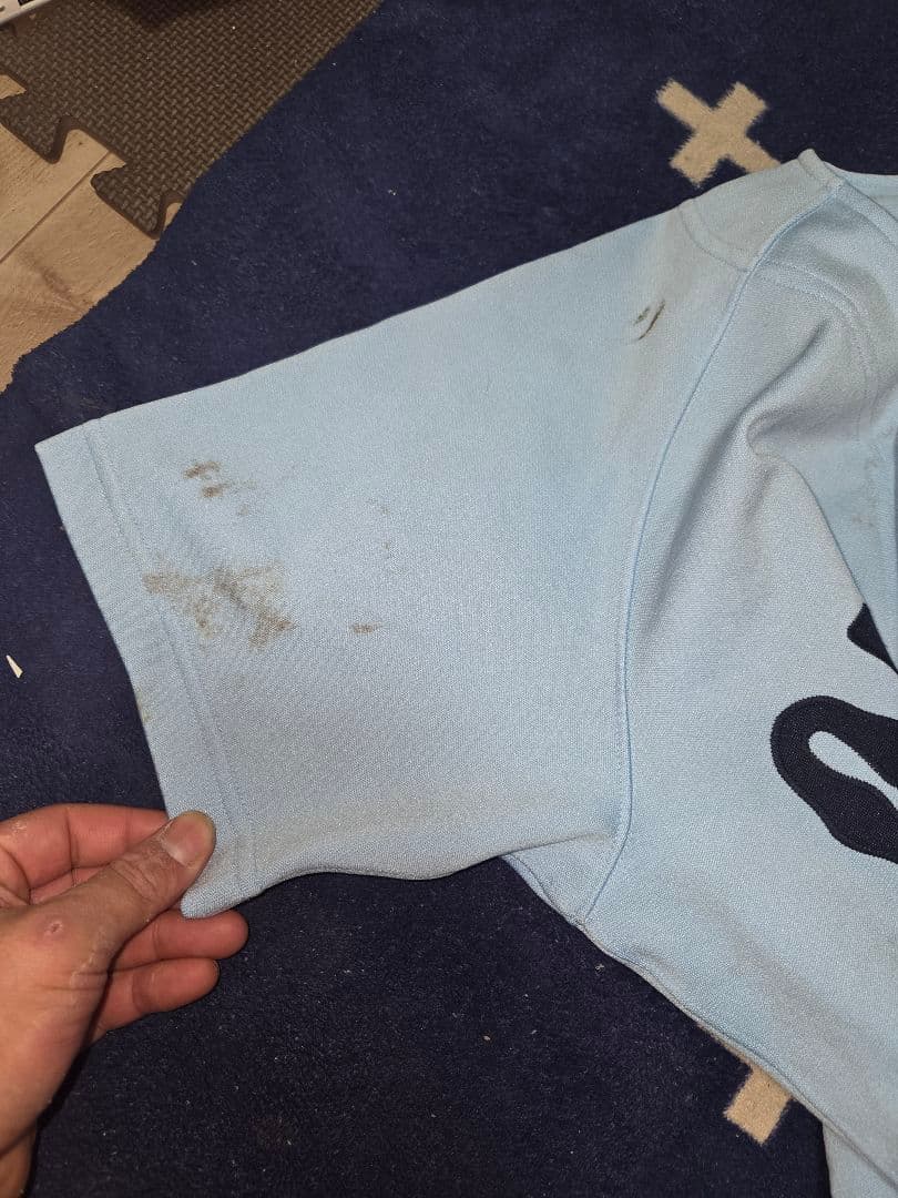 岡山南高校 ユニフォーム上 OKAYAMA ユニフォーム 水色