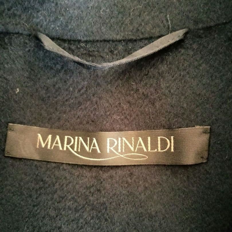 マリナ リナルディ ショートコート　ピーコート ネイビーサイズ40　レディース