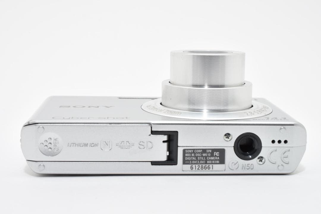 【美品】SONY Cyber-shot DSC-W610 シルバー　動作確認済