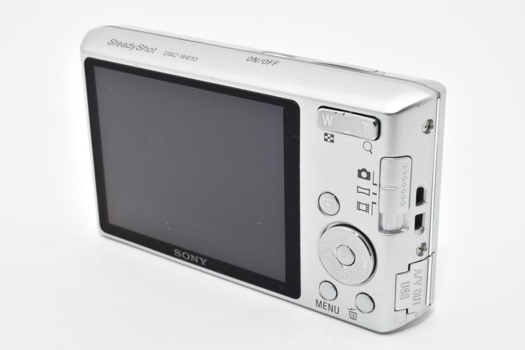 【美品】SONY Cyber-shot DSC-W610 シルバー　動作確認済