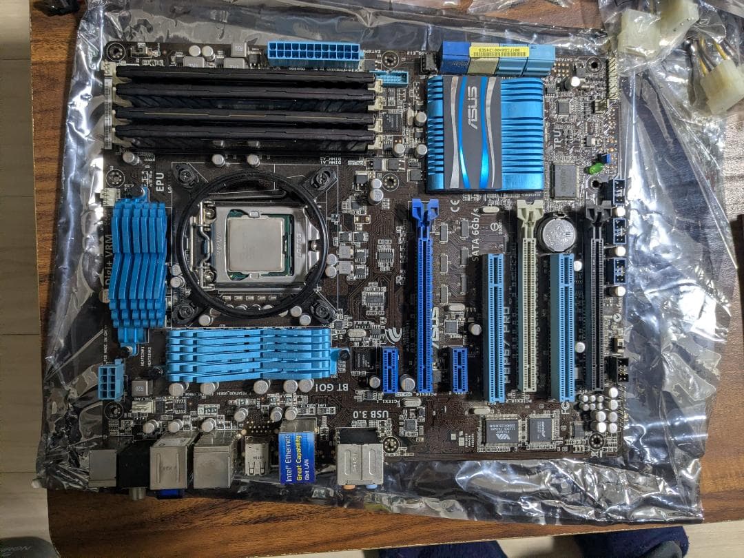 i5-2500K・P8P67-PRO・16GB DDR3・H50 セット