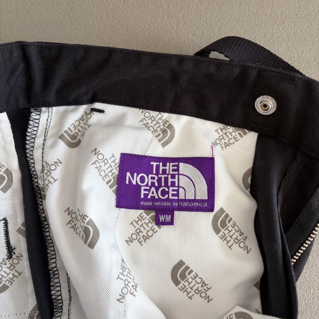 美品*ザノースフェイスパープルレーベル テーパードパンツ 黒 匿名配送