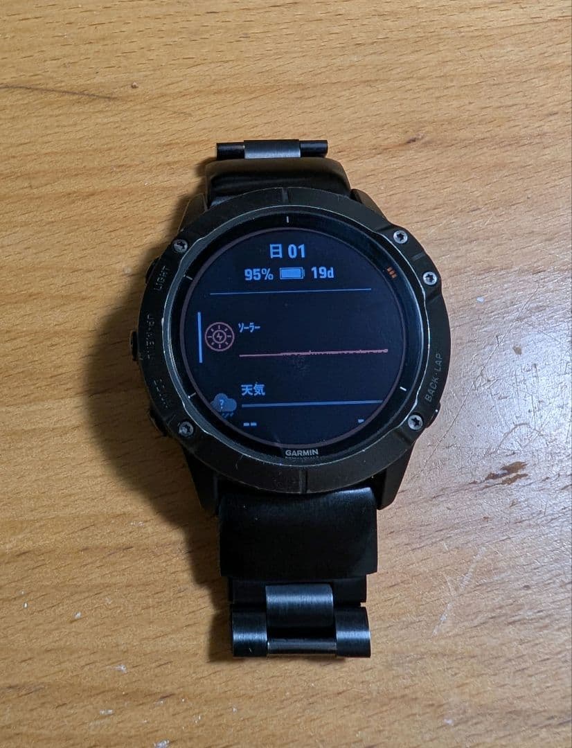 Garmin fenix 6 Pro Dual Power 中古品 動作確認済み