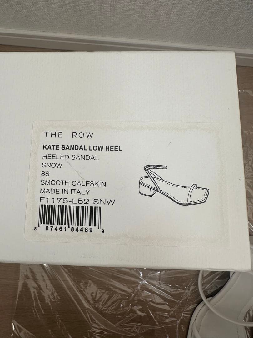 The Row ザロウ ケイトサンダル 38 Kate sandal clane