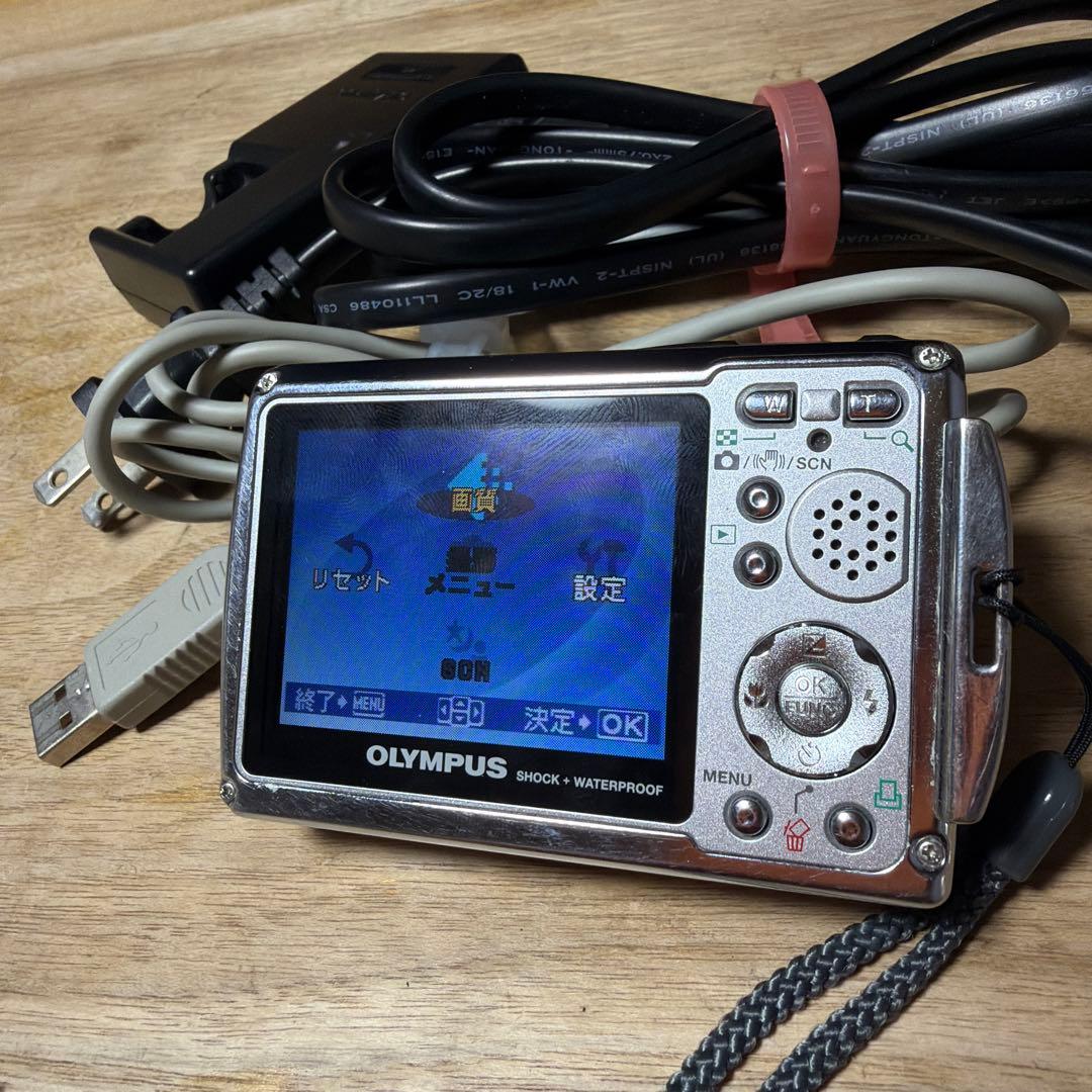 Olympus μ720 SW 防水デジタルカメラ