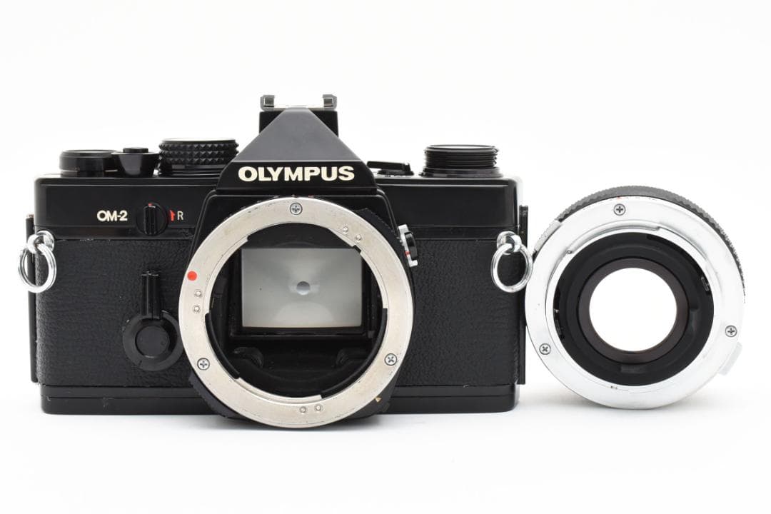 フィルムカメラ Olympus OM-2 Black + F.ZUIKO 50mm F/1.8