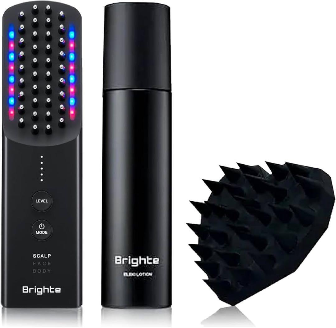 【新品未使用】佐々木希Brighte+ブライトエレキブラシ ローション スカルプ