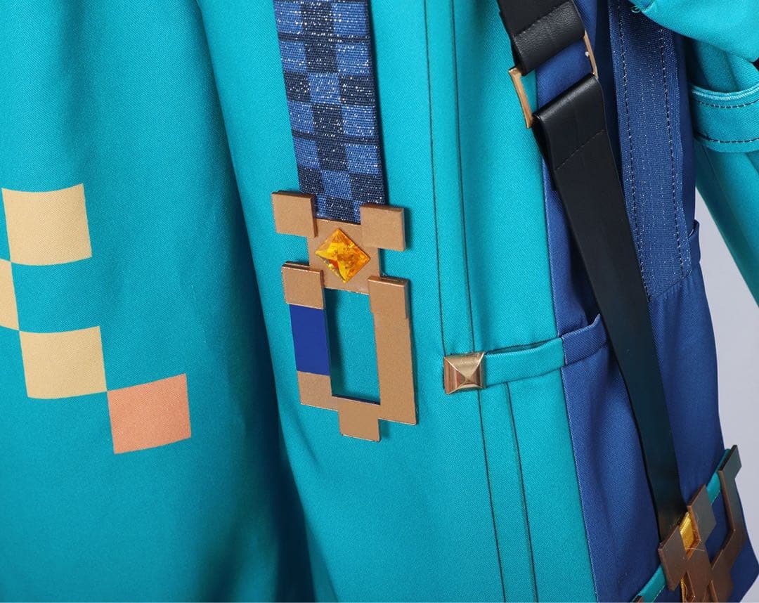 【即納フルセット】 原神 キィニチ コスプレ 衣装+ウィッグ+靴