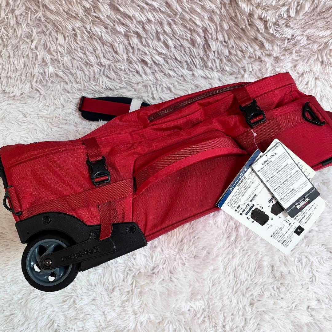 【未使用タグ付】mont-bell ウィリーバッグ45 キャリーバッグ 3way