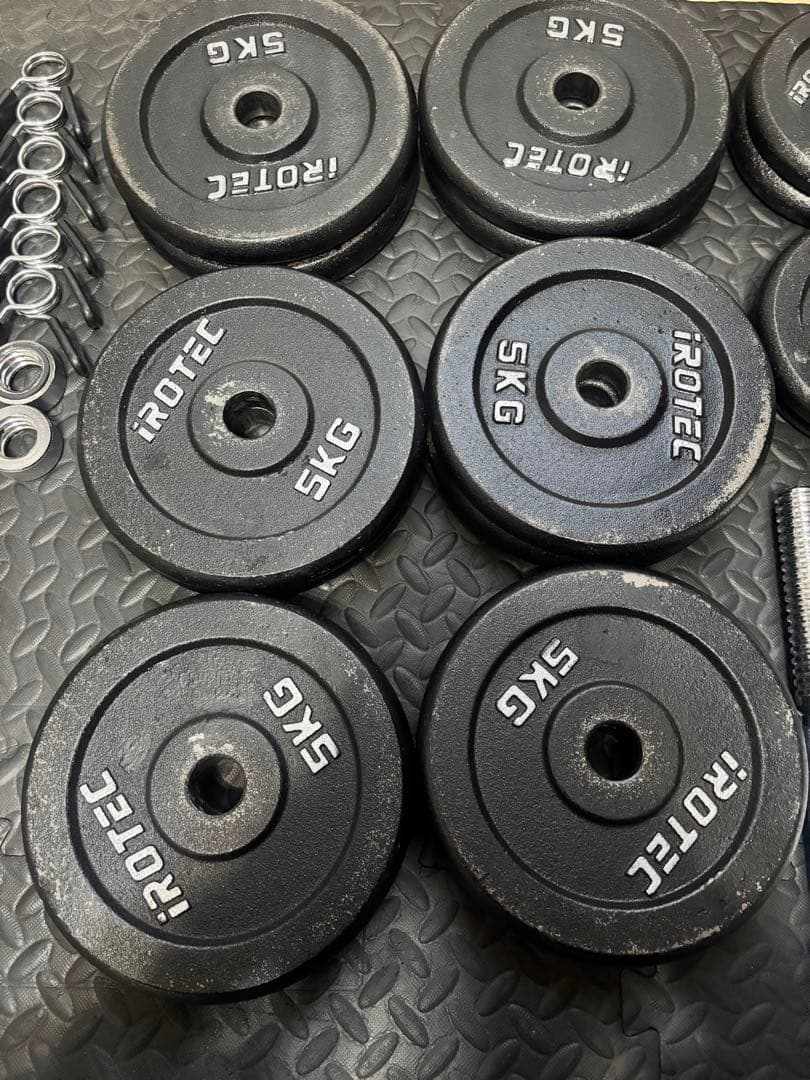 【引取限定】IROTECダンベルプレートセット