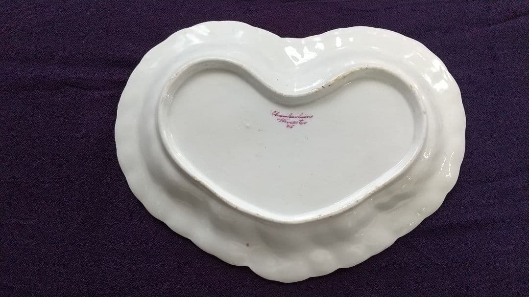 Chamberlain Worcesterプレート(1800年頃)