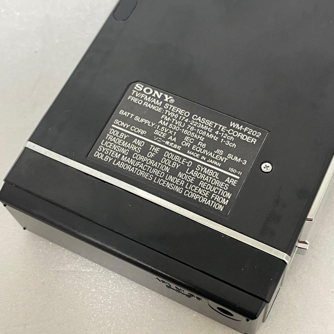 SONY WM-FE02 WALKMAN カセットプレーヤー ケース付き