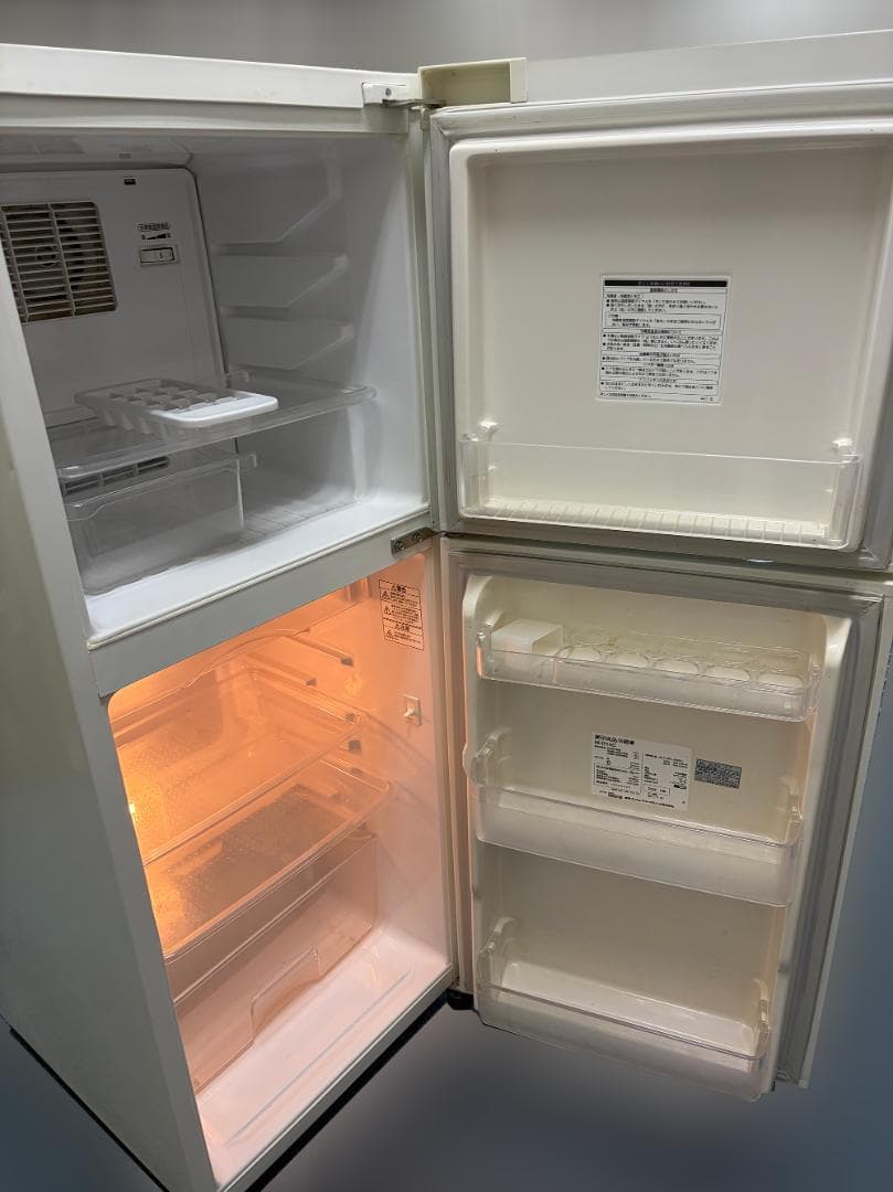 無印良品 冷蔵庫 M-R14C 137L 深澤直人デザイン