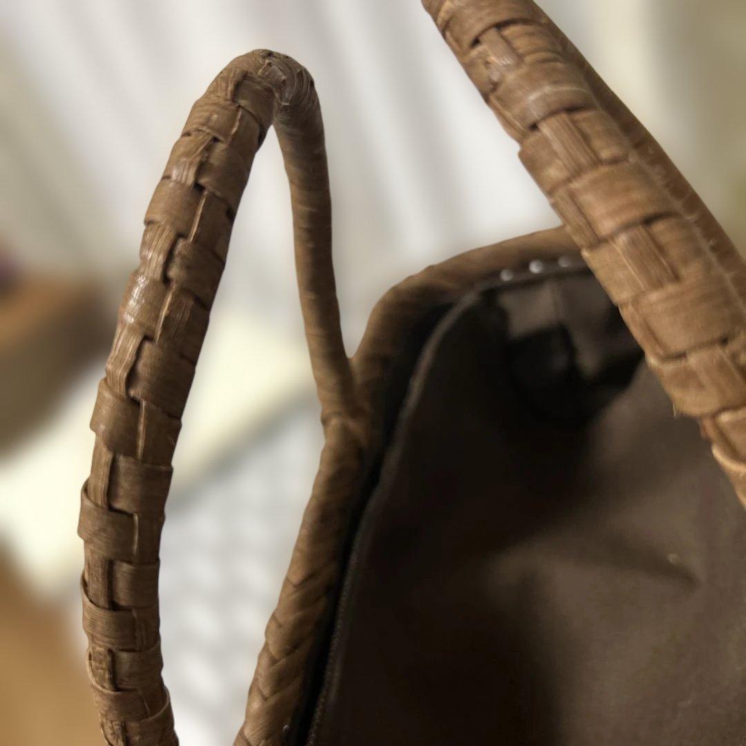 山葡萄バック　　mami さん オーダー品　　パネル追加しました