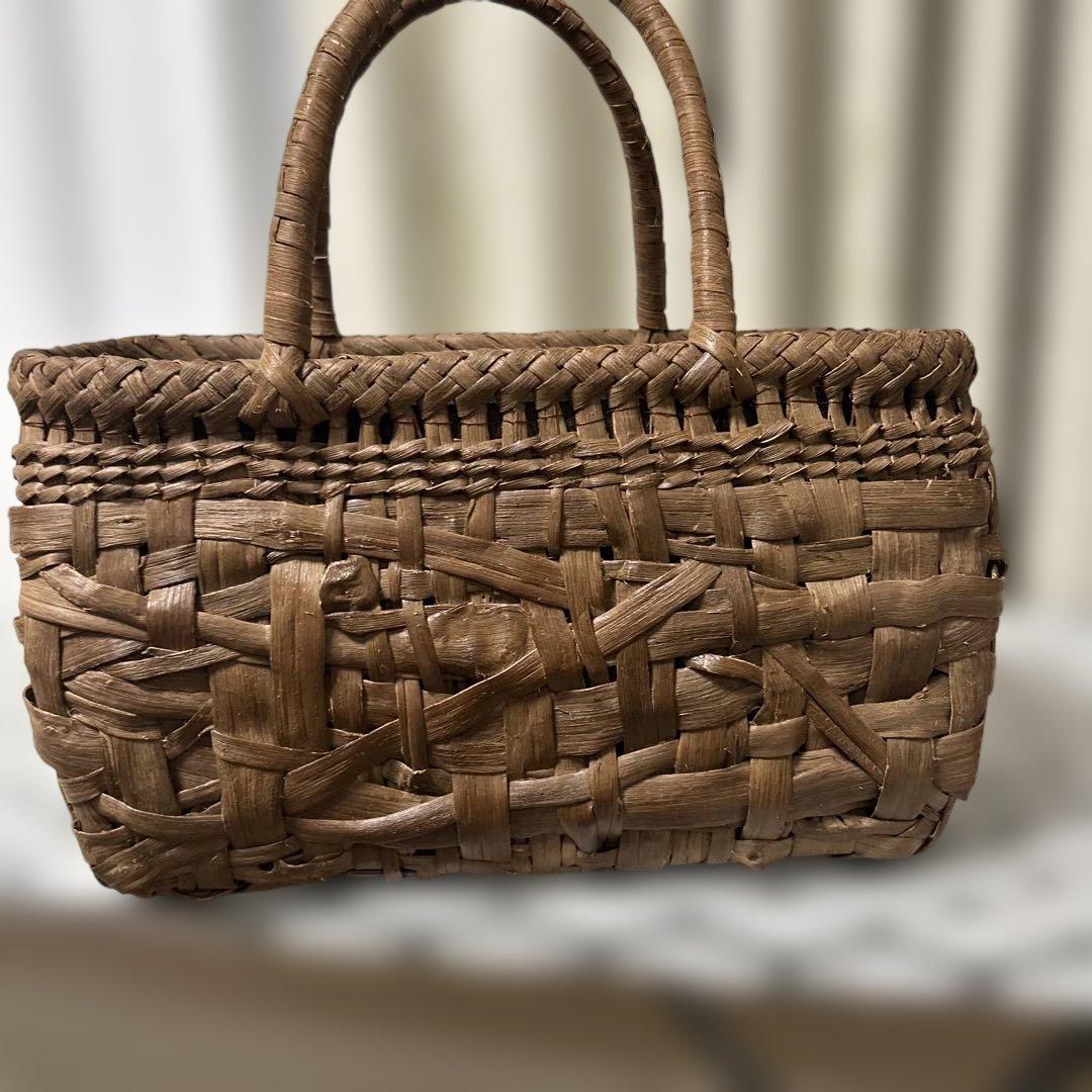 山葡萄バック　　mami さん オーダー品　　パネル追加しました