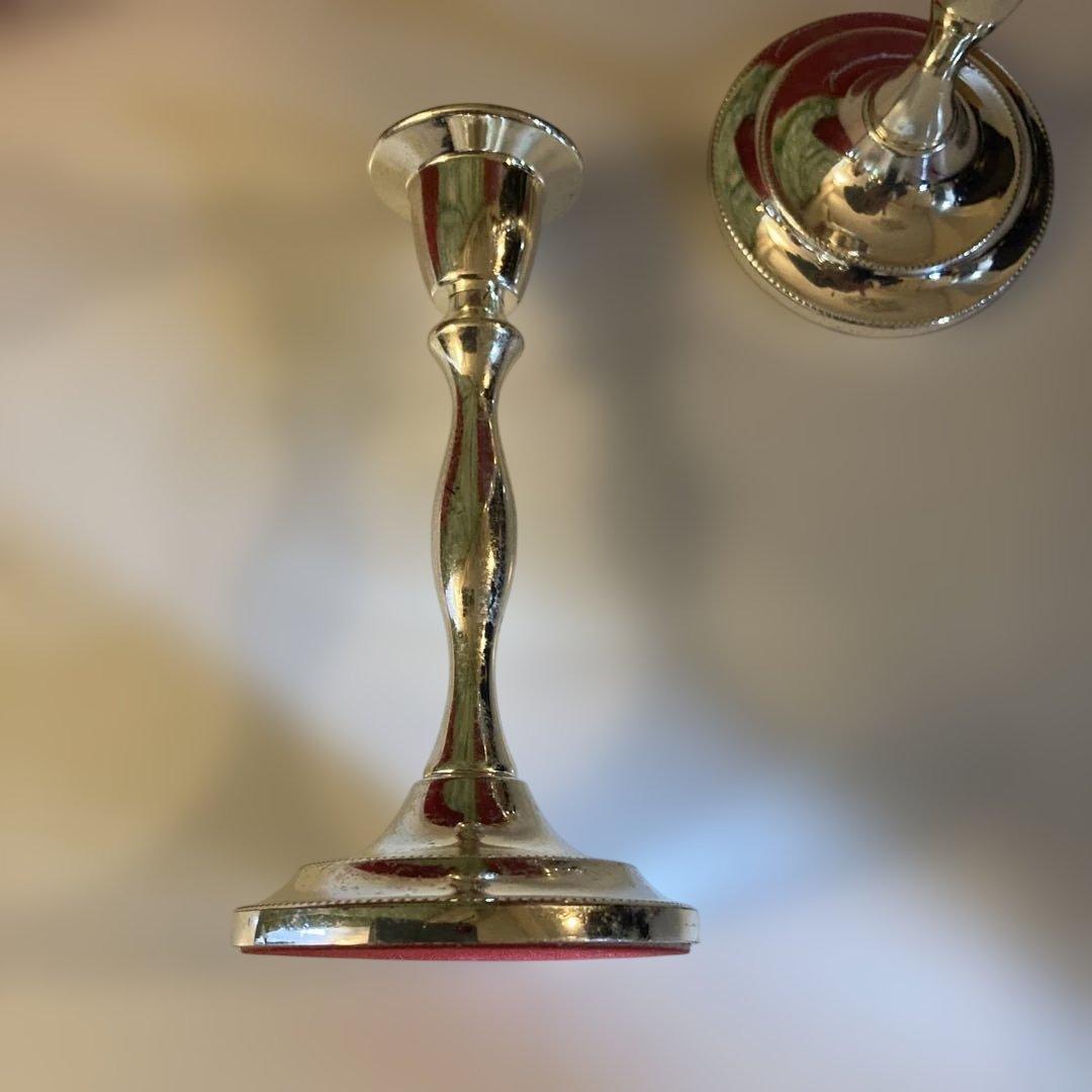 VAROSA VALENTIメタルキャンドルスタンド　2個　バロッサ・バレンティ