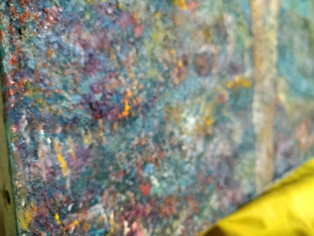 平野杏子「地中海にて」油絵20号