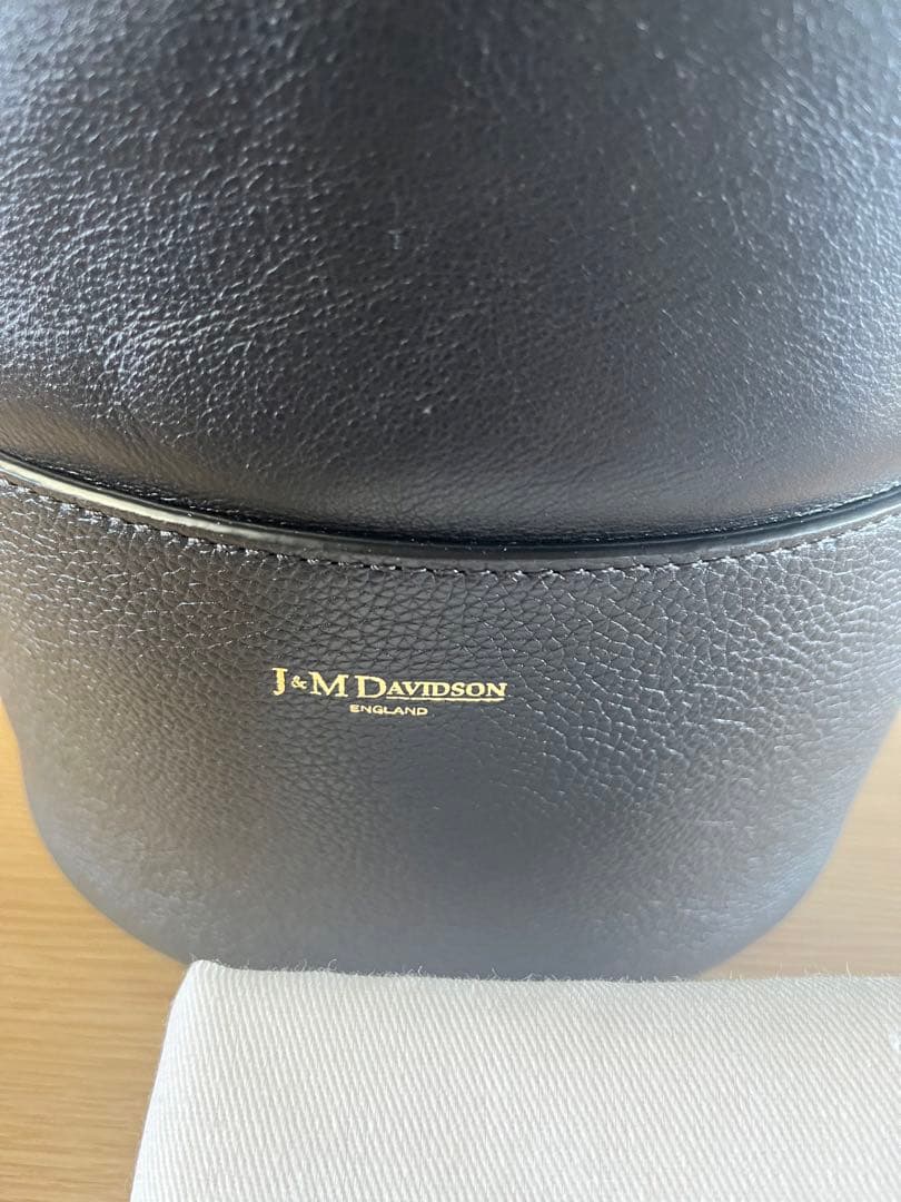 お*ぎ様 J&M DAVIDSONレイバケットS 黒 レザーバッグ
