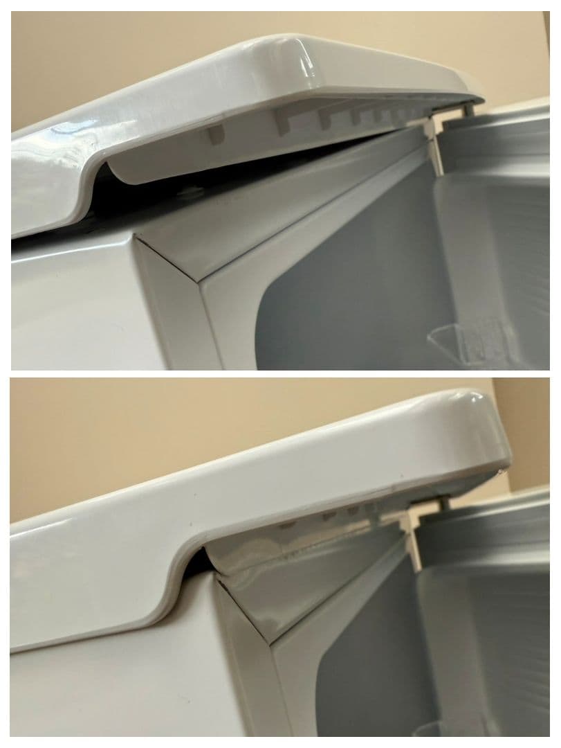 COMFEE 冷凍冷蔵庫 90L RCT90WH/E ホワイト