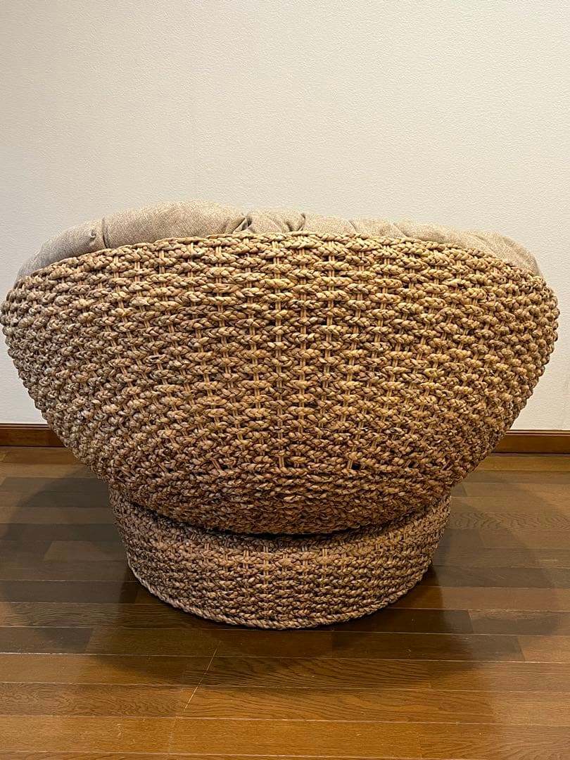 大人気　パパサンチェア　リバーシブル　リラックスチェア　1人インテリアソファ