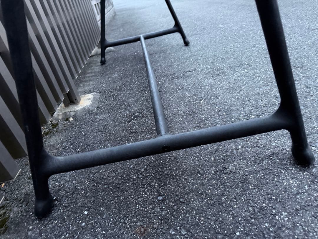 2個セット IKEA TURBO トゥルボー ハンガーラック ブラック　屋内屋外