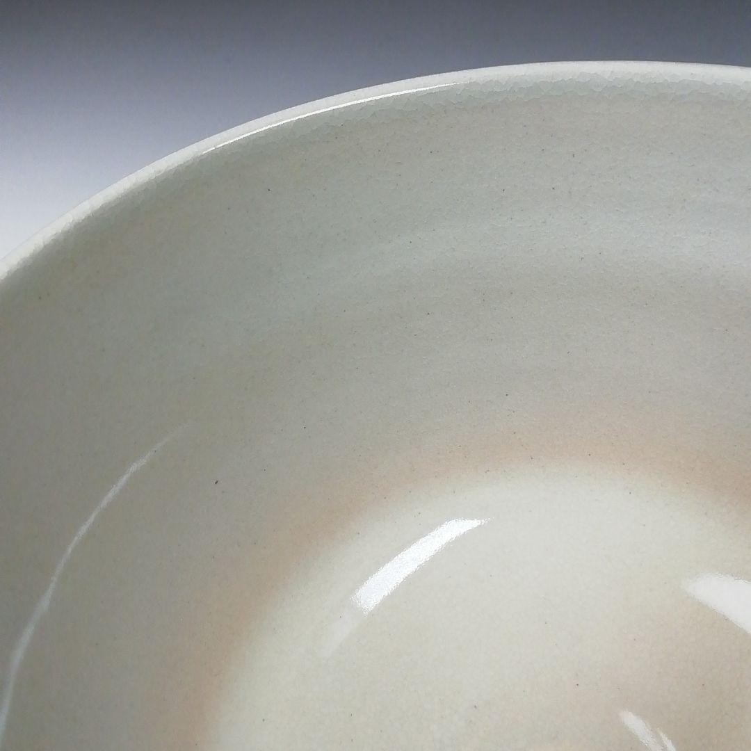Ｔ４６０　茶碗　『仁清　地紙』『平安　手塚桐鳳 造』　共箱　抹茶碗　茶道具