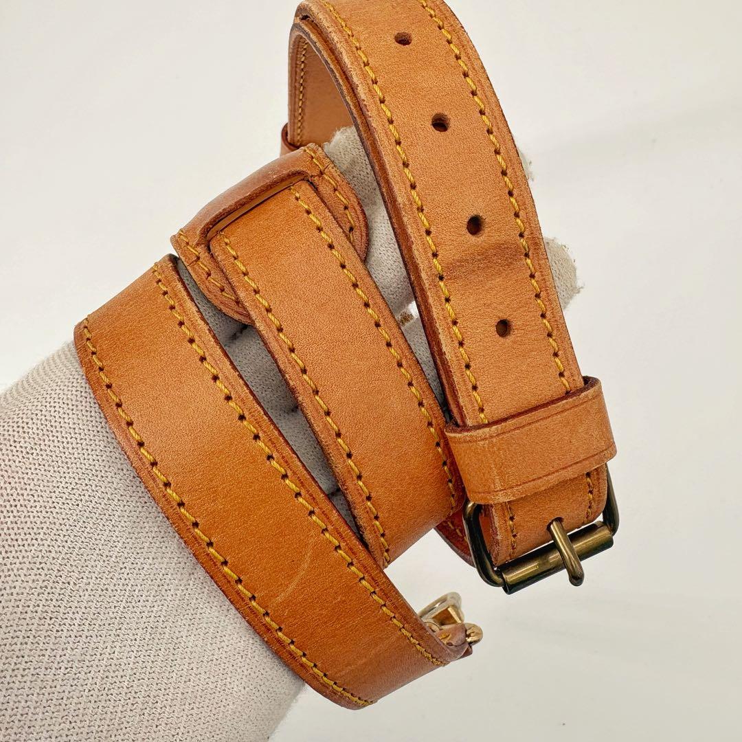 ルイヴィトン ショルダーストラップ キーポル ベルト 肩紐 ヌメ革 バッグ