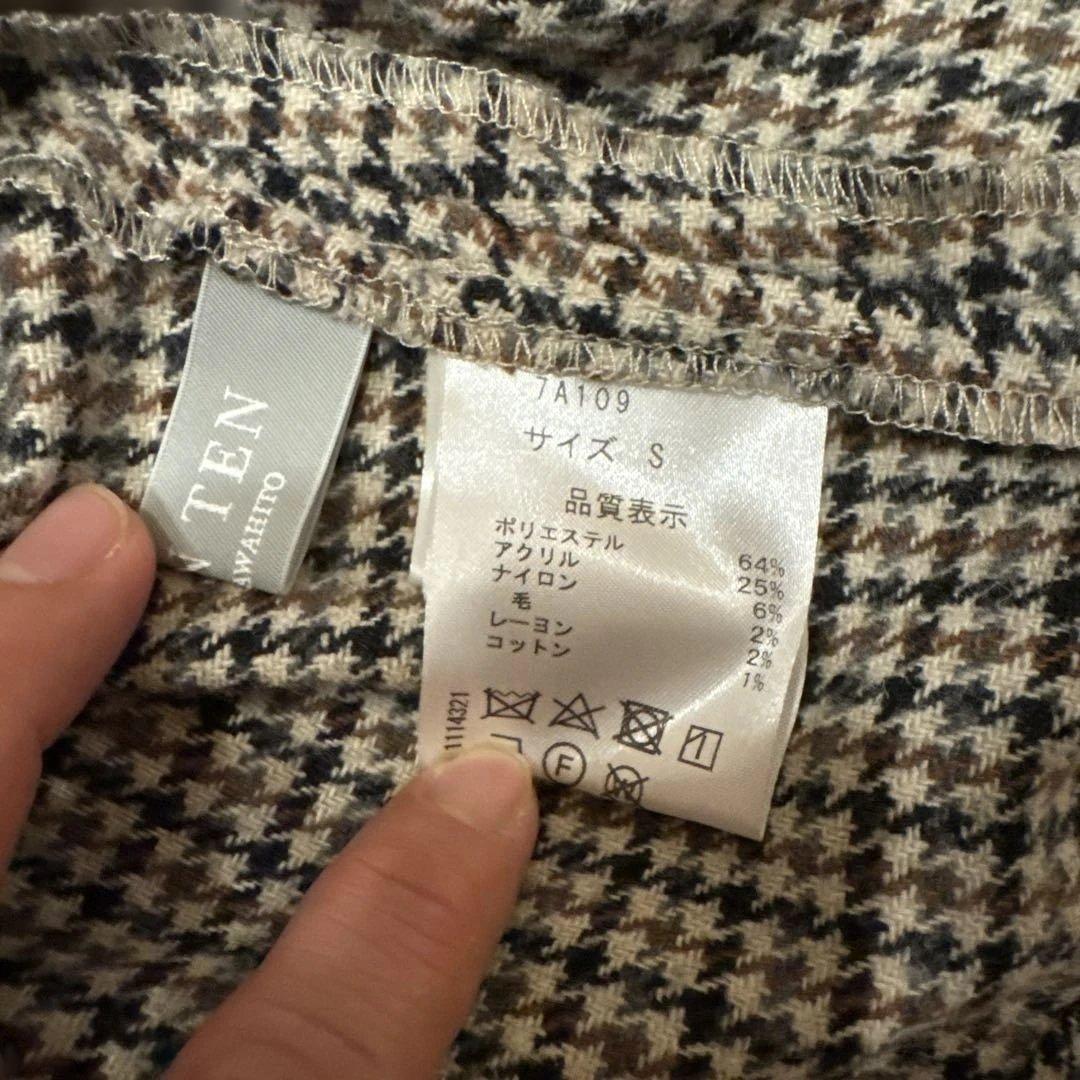 seventen by miho kawahito チェックブラウス　チュニック