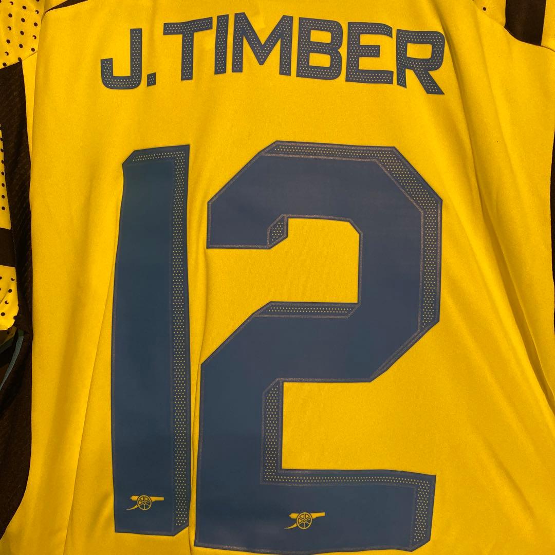 ティンバー　アーセナル　 23/24　アウェイ　CL仕様