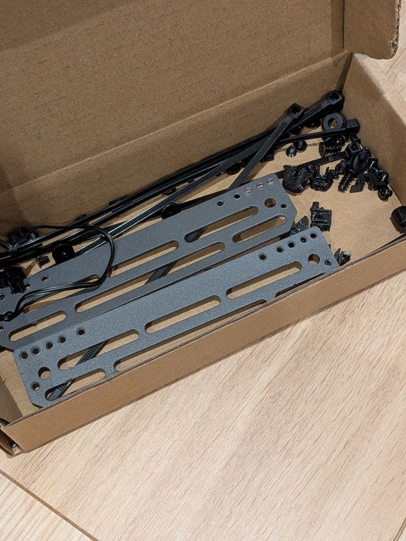 meshroomD v1 ガラスパネルセット　チャコールグレー