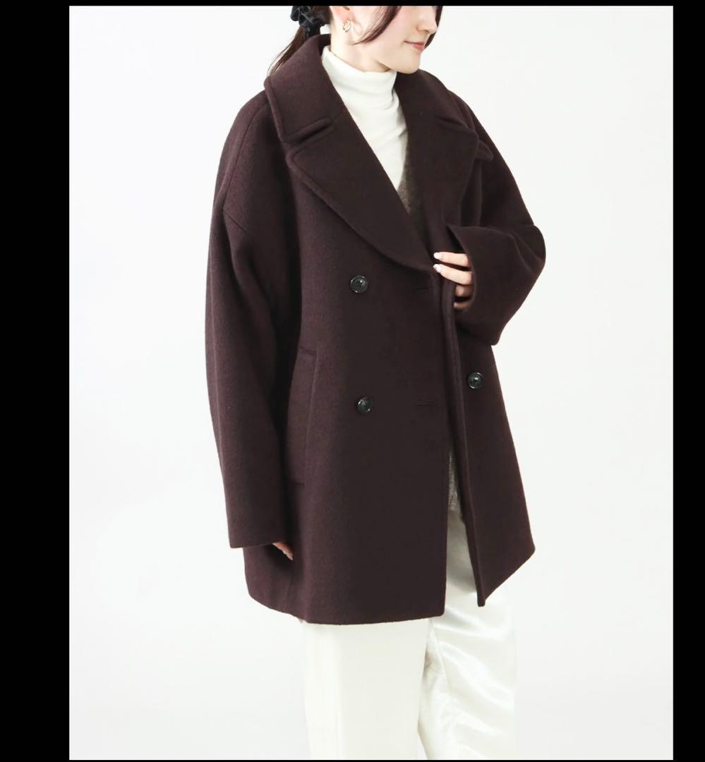 TICCA ピーコート ブラウン