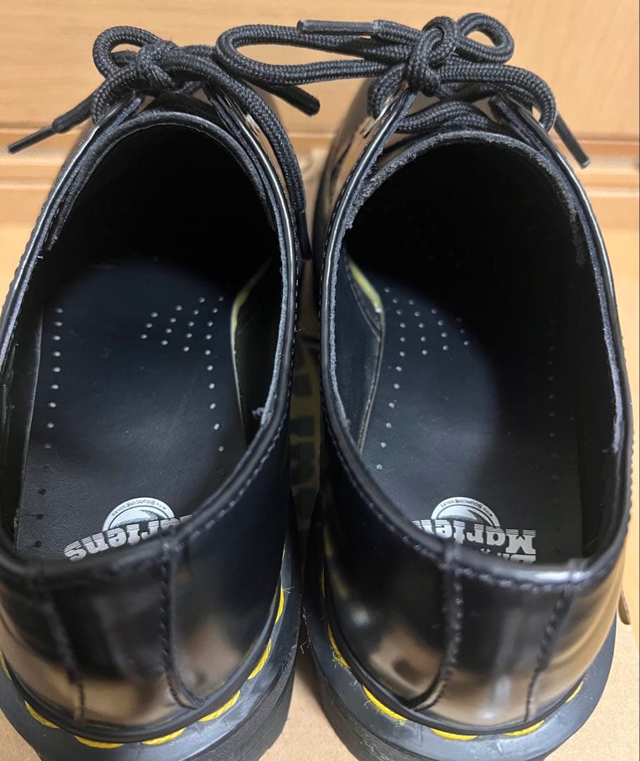 ドクターマーチン 1461 スクエア 31299001 厚底 3ホール