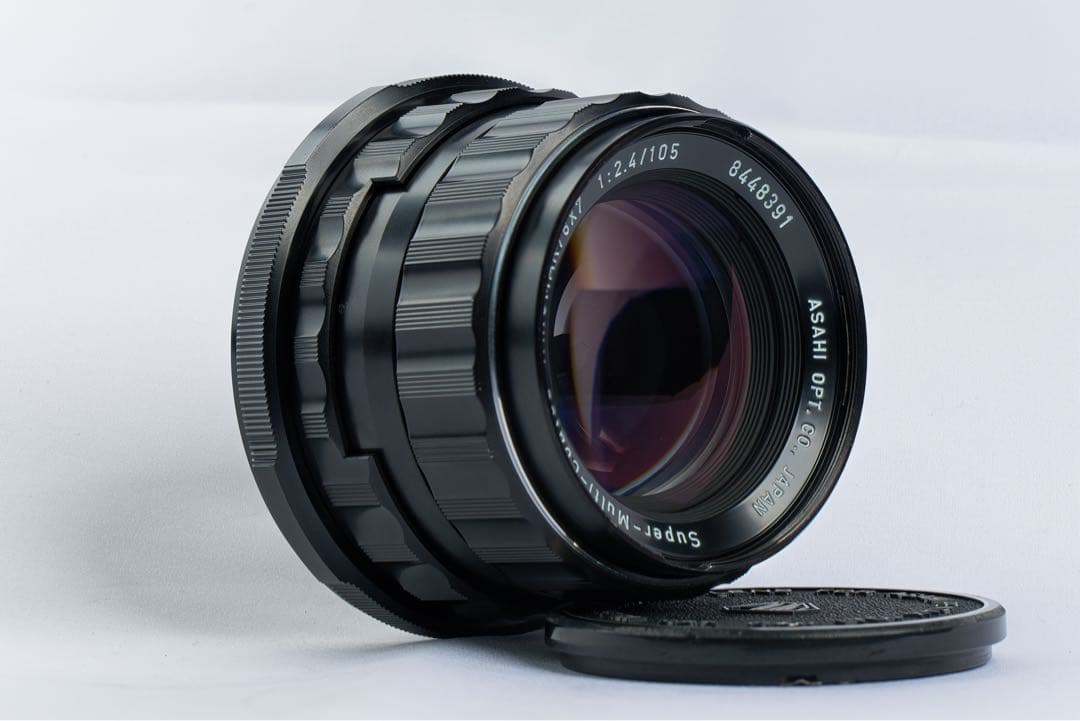 PENTAX 6x7 中判カメラ Takumar 105mmレンズ付き