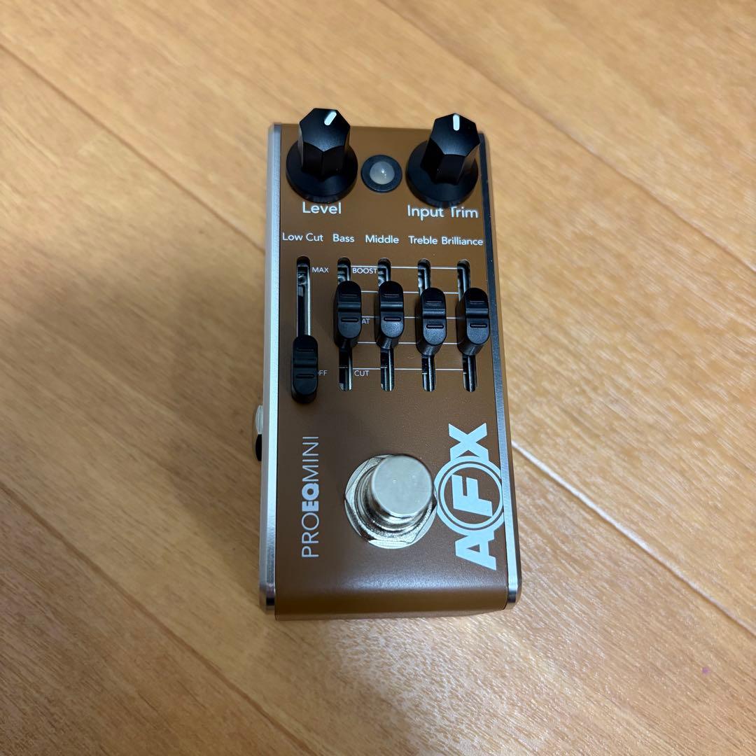 ギター FISHMAN AFX PRO EQ MINI ACOUSTIC PREAMP