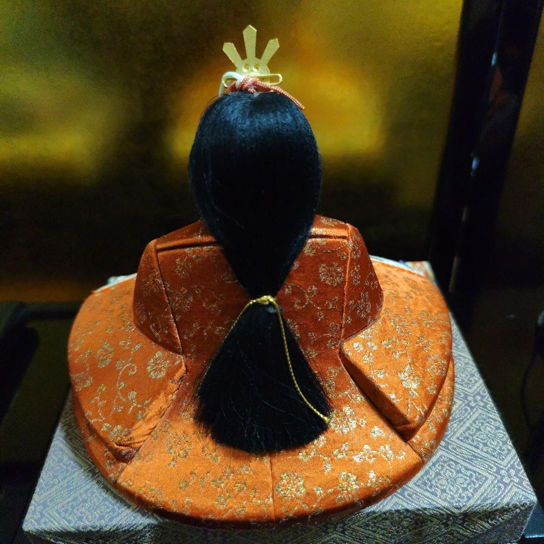 伝統的雛人形　江戸木目込人形　一秀作　親王飾り　安土雛