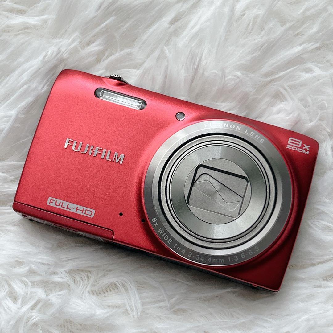 【美品】FUJIFILM FINEPIX JZ700 レッド 動作確認済