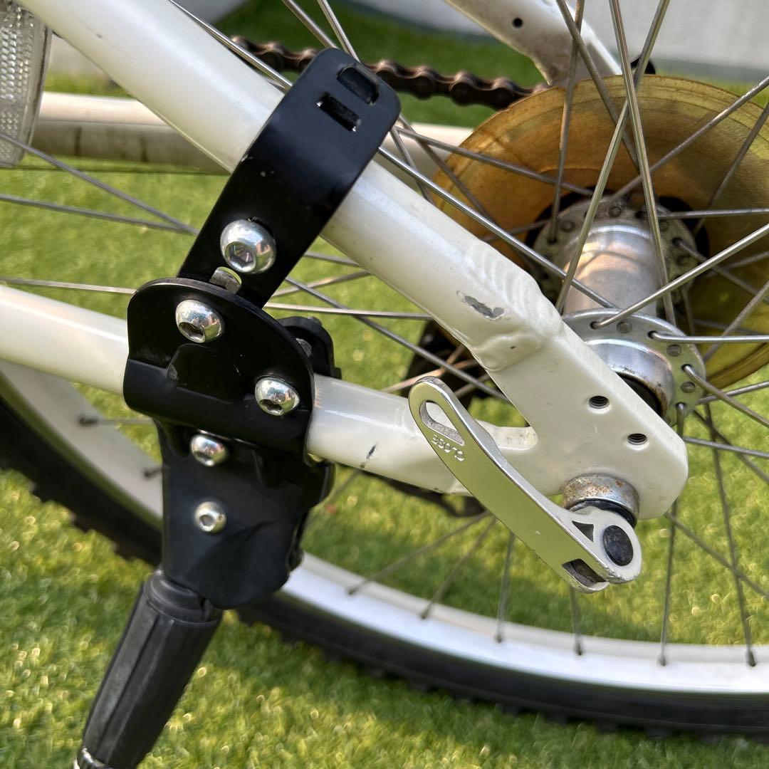 LOUIS GARNEAU j24 ホワイト 自転車 バスケット付き