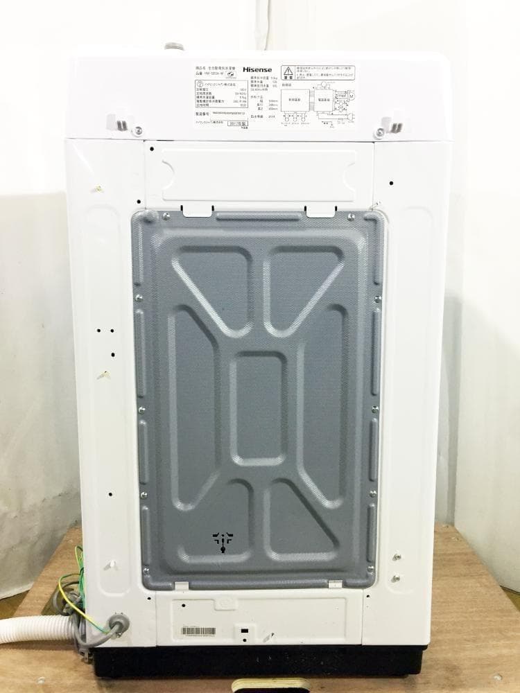 30日迄！送料無料★ハイセンス 5.5㎏ 洗濯機【HW-G55A-W】I893