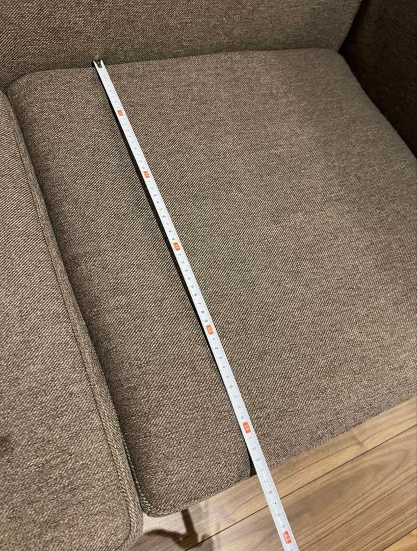 ブラウンソファ　①部分のみ
