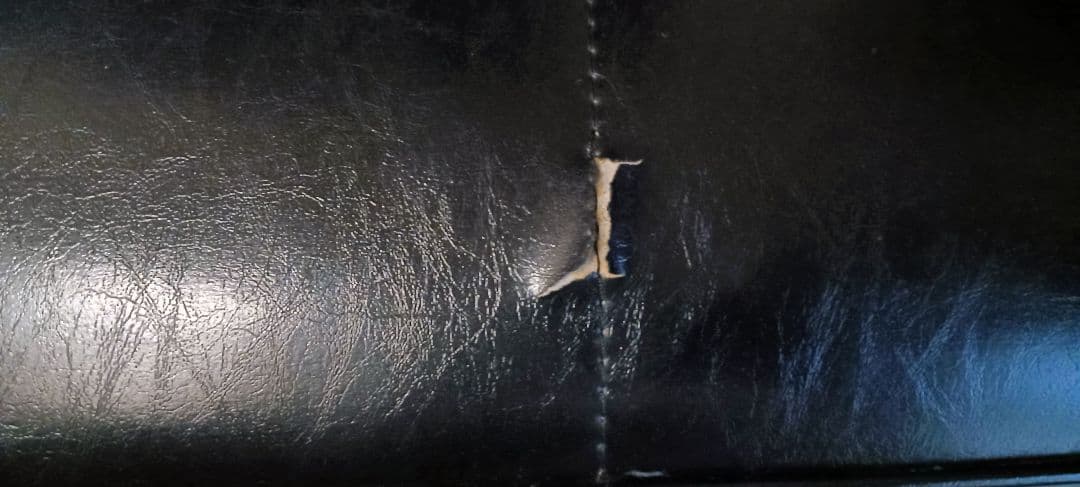 [定価87,450円]カリモク Kチェア レザーソファ 黒 2人掛け