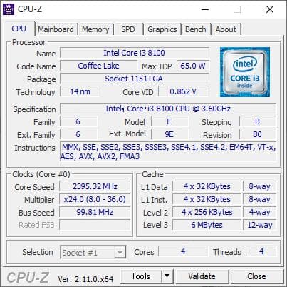 B*O様 富士通 D588/V i3-8100 4GB/500GB Win11