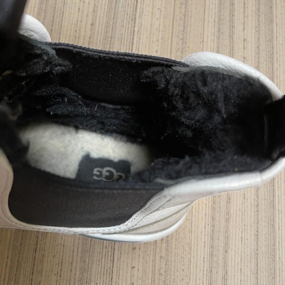 靴 UGG NEUMEL PLATFORM CHELSEABOOT WHITE 24