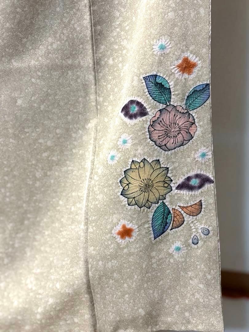 美品‼︎辻ヶ花模様　正絹　訪問着　Sサイズ　落款有り　やまと謹製