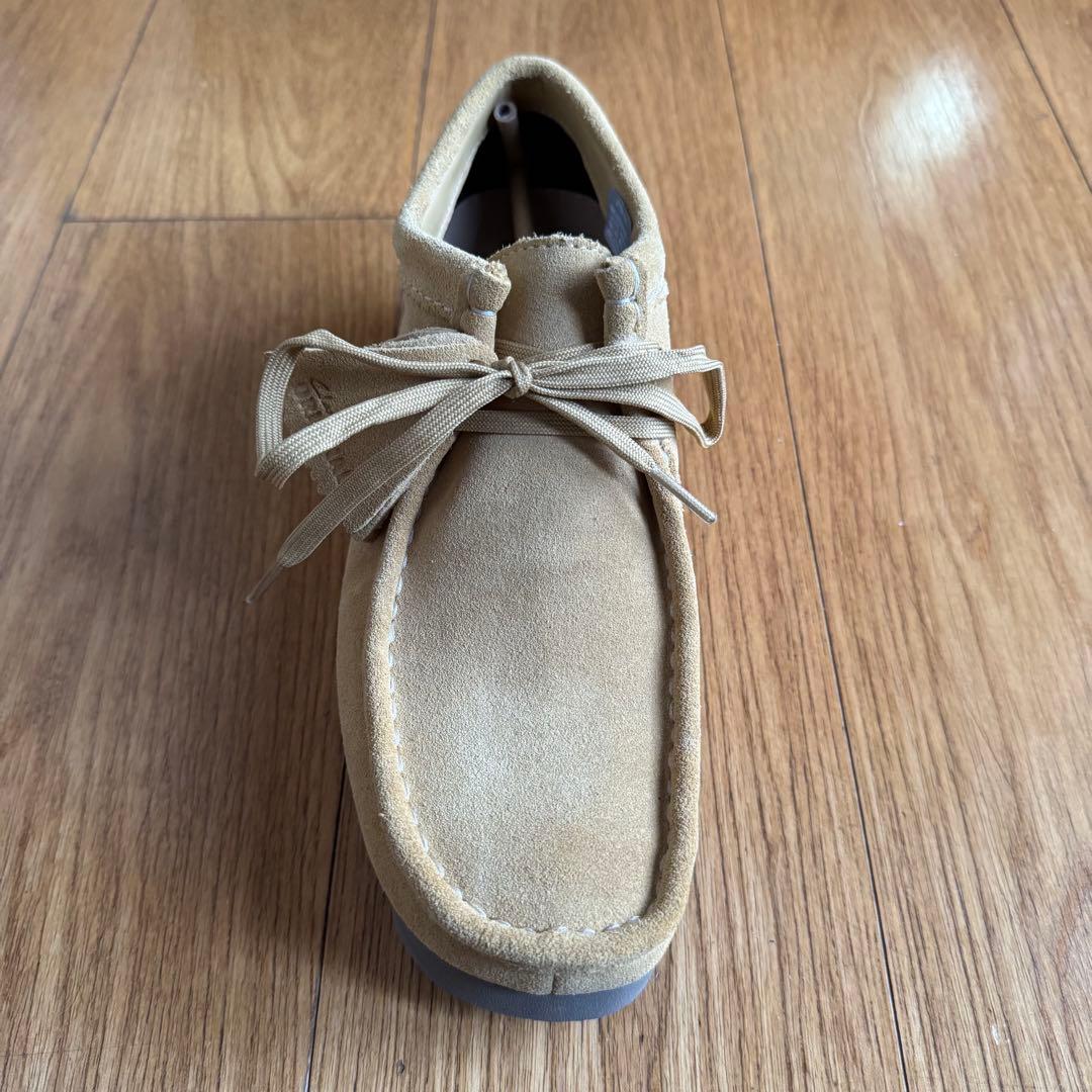 【最終値下げ】Clarks ワラビー GORE-TEX モカシン ベージュUK6
