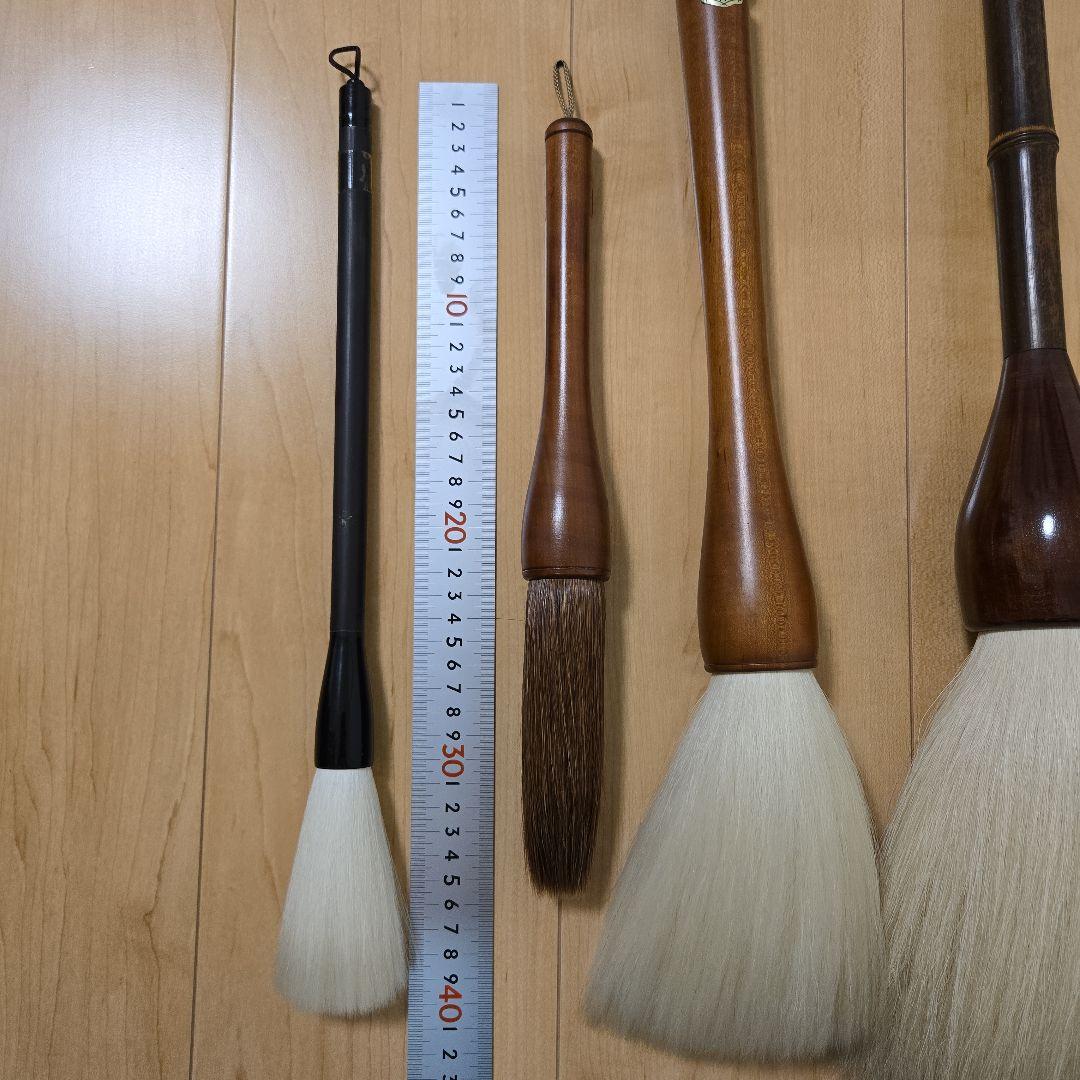 書道筆 大筆 習字 毛筆 6本+1本 まとめ売り