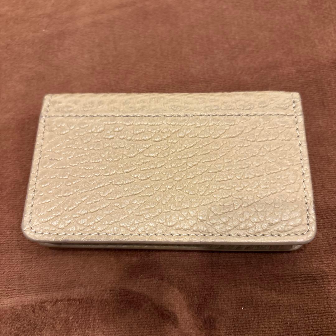 Maison Margiela ベージュ　名刺入れ