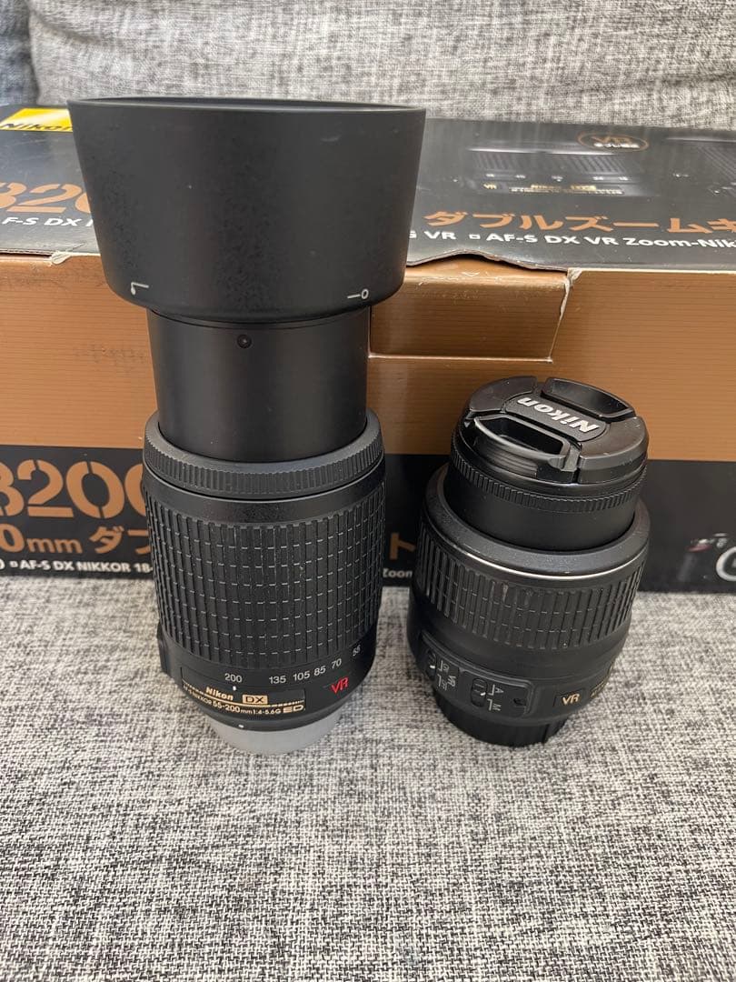 Nikon D3200 ダブルズームキット ブラック